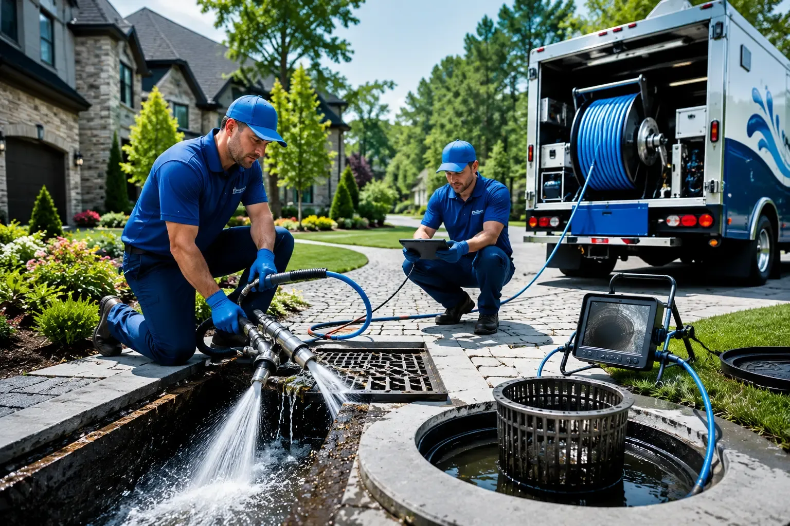 Local outdoor drain cleaning professionals in Summerfield, OH