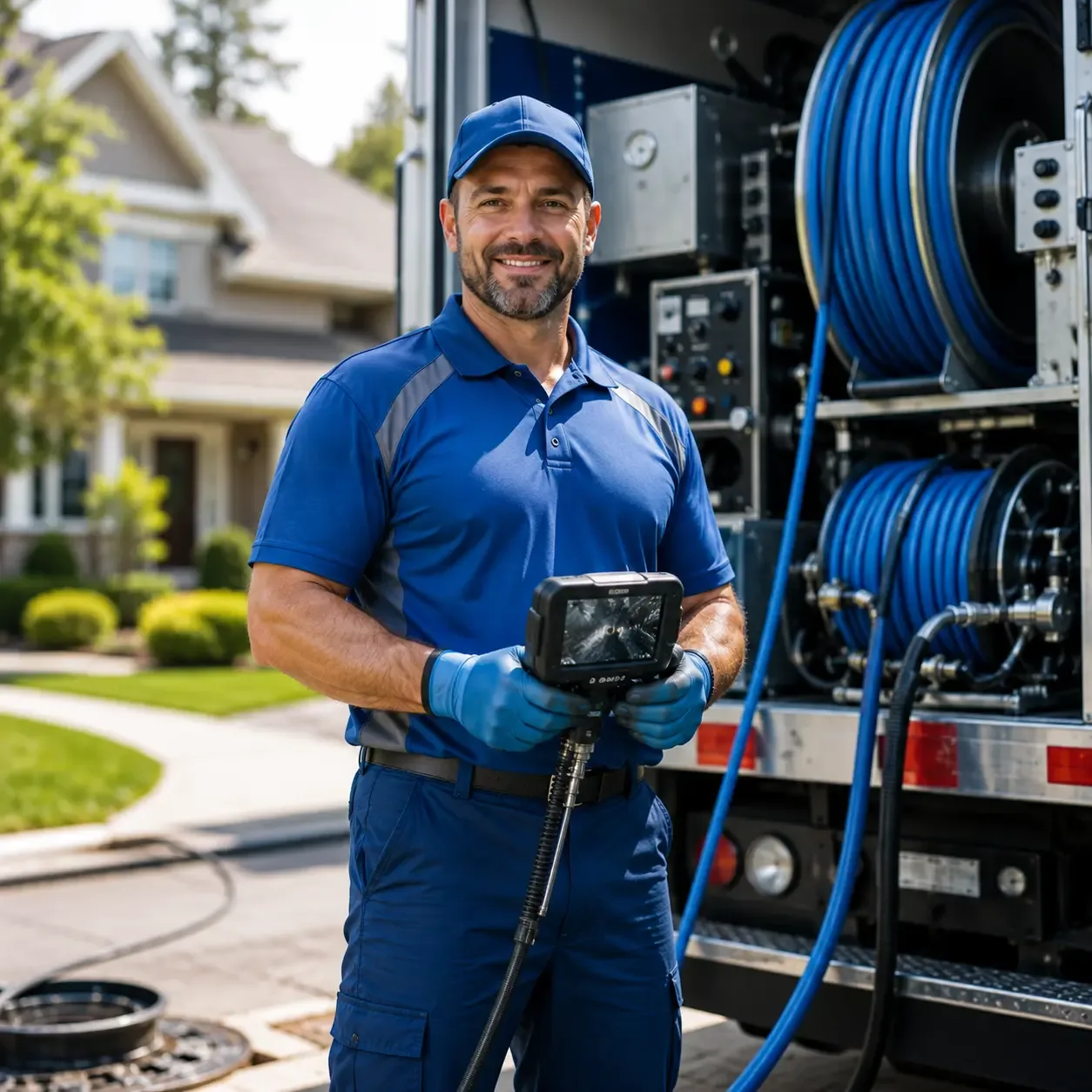 Local outdoor drain cleaning specialists in Summerfield, OH